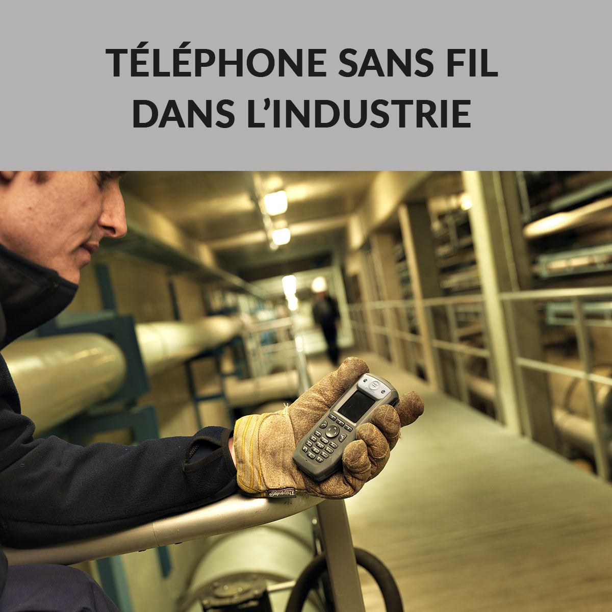 téléphone sans fil industrie